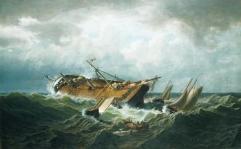 William Bradford : Shipwreck Off Nantucket
